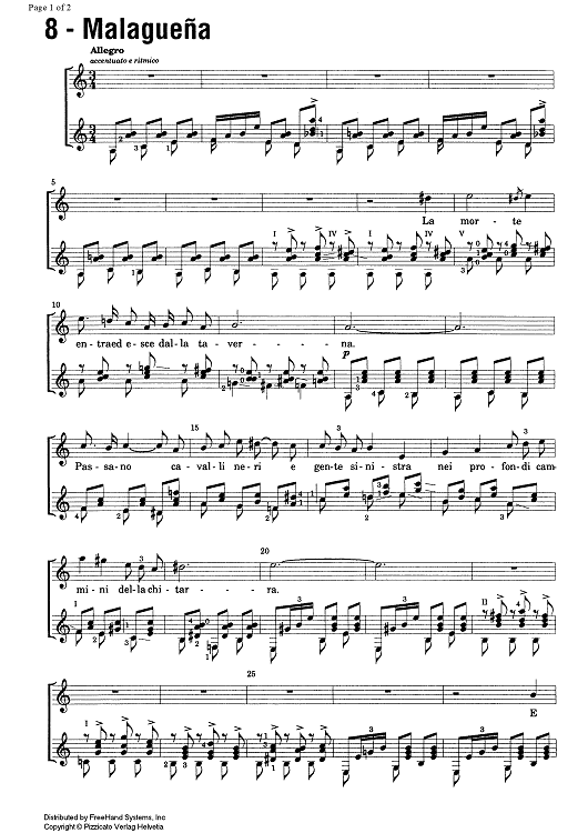 Malagueña Op.41