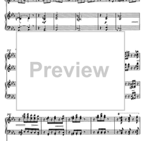 Theme and Variations Op.139 - Score