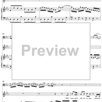 "Willkommen! will ich sagen," Aria, No. 3 from Cantata No. 27: Wer weiss, wie nahe mir mein Ende, BWV27 - Piano Score