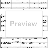 Sonata No. 4 in C major - Score