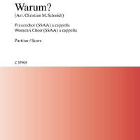 Warum? - Choral Score