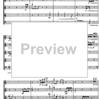 Comedy for Five Winds - Score