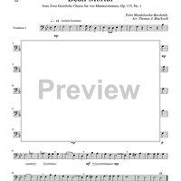 Beati Mortui - Trombone 3