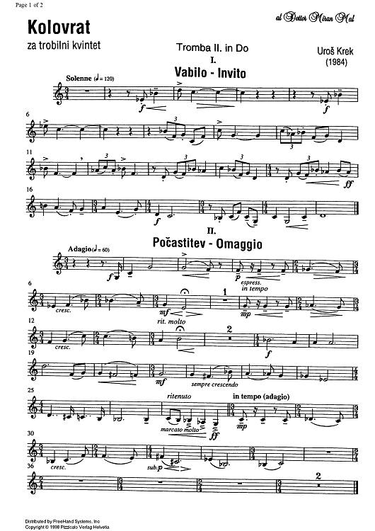 Kolovrat - Trumpet in C 2