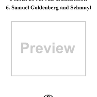 No. 6:  Samuel Goldenberg and Schmuyle
