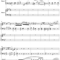 Piano Concerto No. 23 in A Major movt. 2 - K.488 - Score