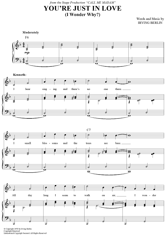 (I Wonder Why?) You're Just in Love