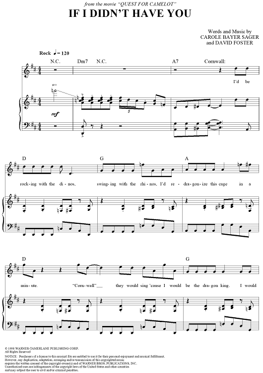 If I Didn't Have You