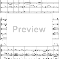 Serenade for String Orchestra in C major (C-dur). Movement IV, Finale (Tema Russo) - Score