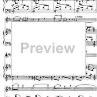 Six Romances. No. 1. Cradle Song - Score