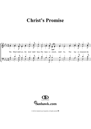 Christ's Promise