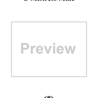 O Mistress Mine - op. 6, no. 2