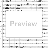 Brandenburg Concerto No. 4: Allegro - Score