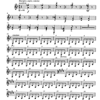 Suite Quindicesima in Re Op.33 - Guitar