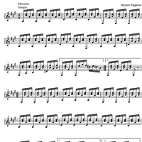 Sonata A Major Op. 2 No. 1 - Guitar