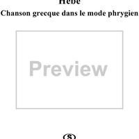 Hébé, Op. 2, No. 6