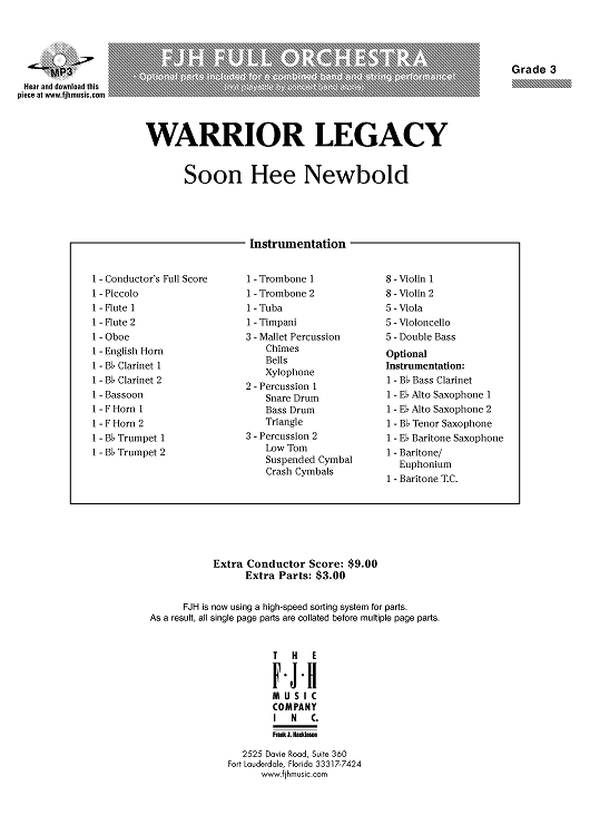 Warrior Legacy - Score