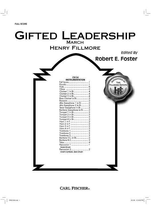 Gifted Leadership - Score