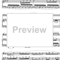 Sonata No. 5 D Major Op.102 No. 2 - Score