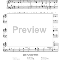 Lieti pastori, venite