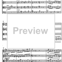 Quartetto No. 3 Romantico - Score