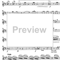 Auf der Jagd Op.373 - Violin 1