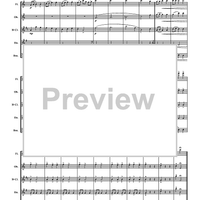 Slavonic Dance NO. 1 In C, Op.46 - Score