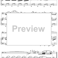 Sonata No. 1 in G Major, Movement 3 - Piano Score