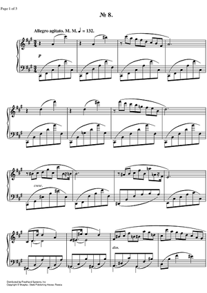Prelude Op.11 No. 8