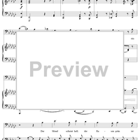 Five Lieder for Low Voice, Op. 105, No. 5, Verrat