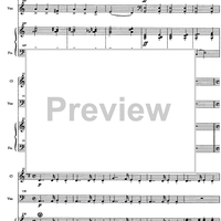 Variazioni su un acatno tradizionale ebraico - Score