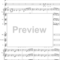 "Voi avete un cor fedele", aria, K217 - Full Score