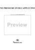 No Pressure Over Cappuccino