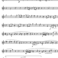 King George 1st Homage March - B-flat Clarinet 1