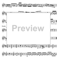 Divertimento No.11 D Major KV251 - Violin 2