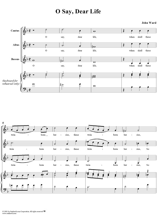 O Say, Dear Life