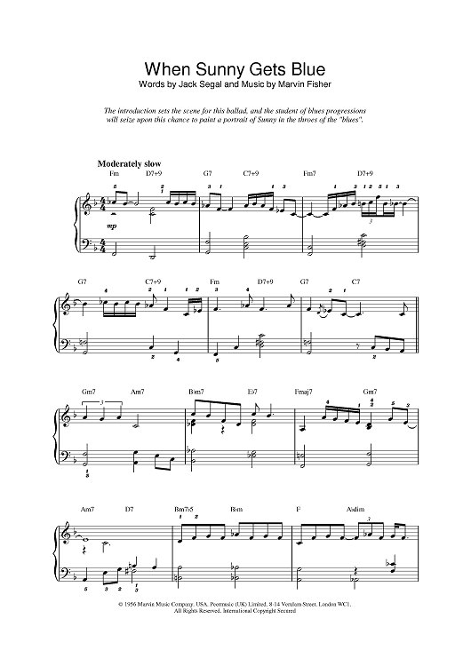 When Sunny Gets Blue
