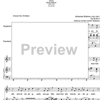 Wiegenlied Op.49 No. 4