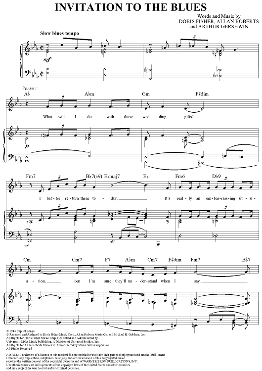 Invitation to the Blues