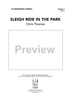 Sleigh Ride in the Park - Score