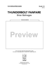 Thunderbolt Fanfare - Score