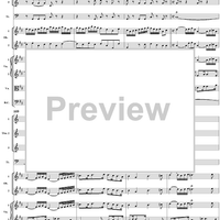 Orchestral Suite No. 3 in D Major - Score