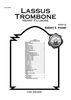 Lassus Trombone - Score