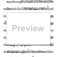 Trio Sonata I, BWV 1039 - Euphonium 2 BC/TC