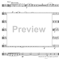 String Quintet Eb Major Op. 4 - Viola 2