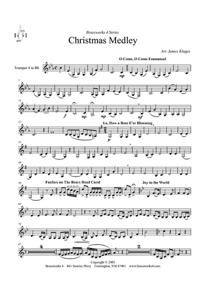 Christmas Medley - Trumpet 4