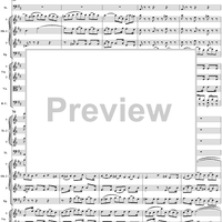 Orchestral Suite No. 4 in D Major - Score