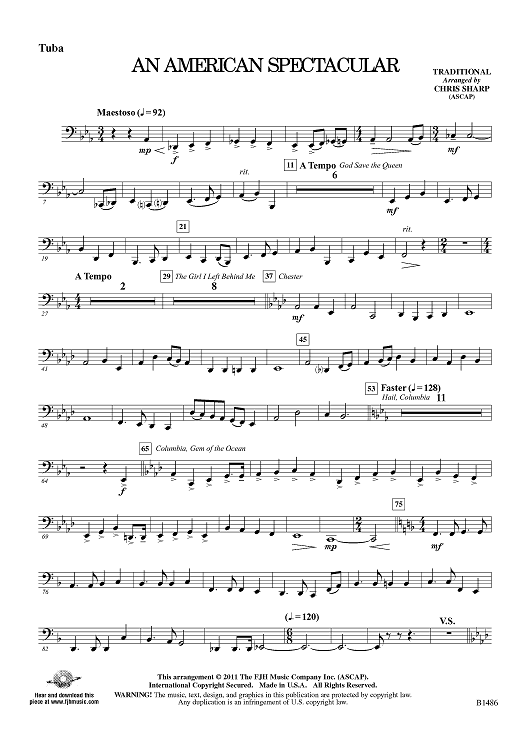 An American Spectacular - Tuba