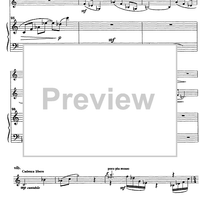 Trio Capriccioso - Score