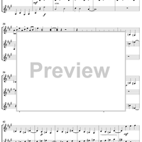 Concertino for Three Guitars - Full Score
